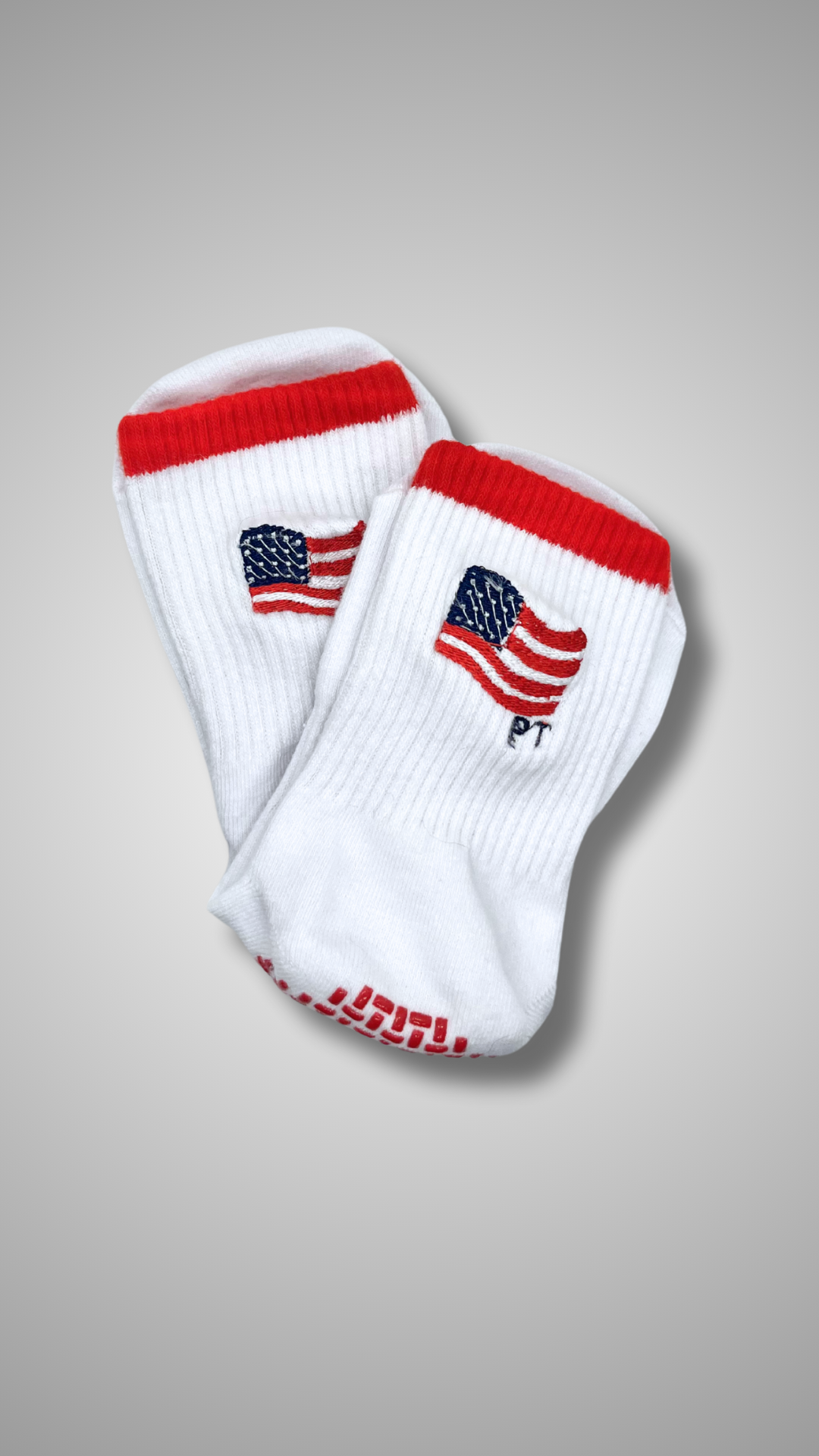Flag Grip Socks | Personalized
