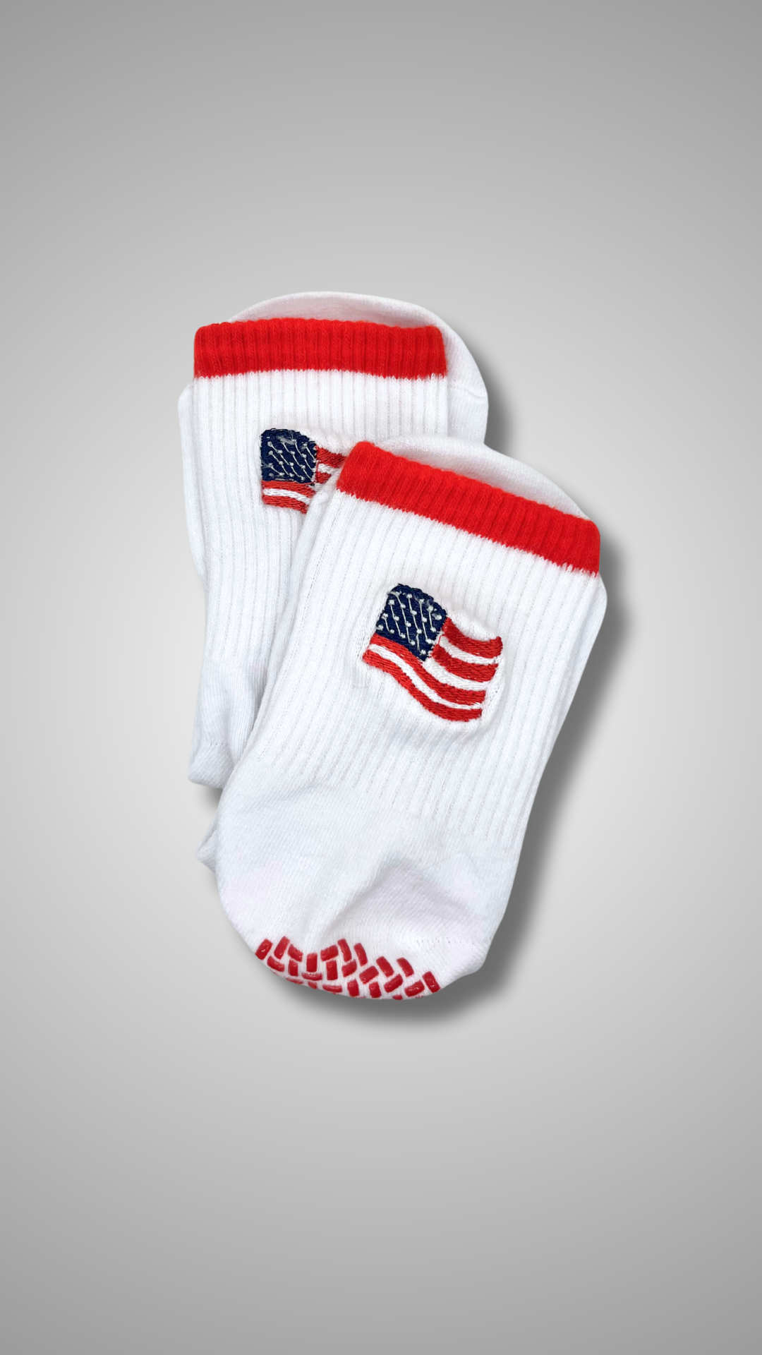 Flag Grip Socks | Personalized