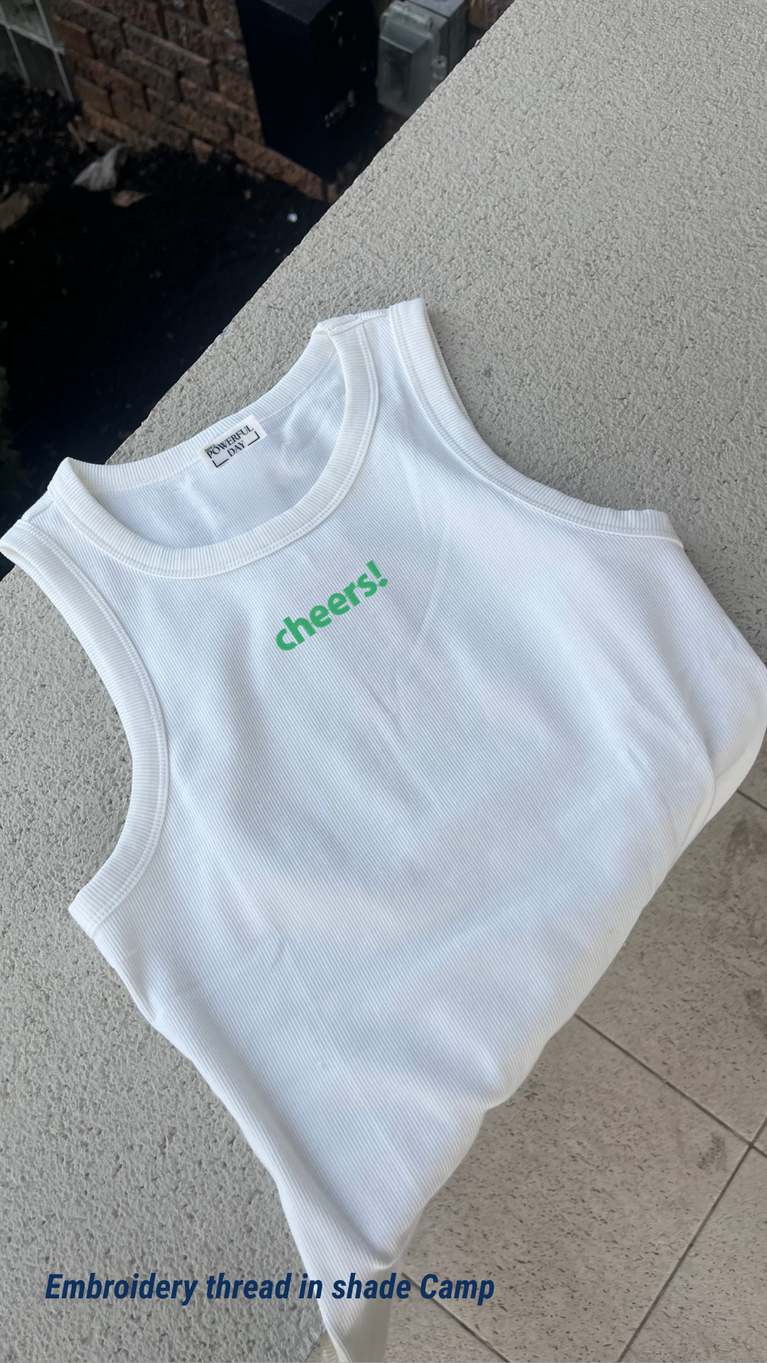White Tank | Personalized