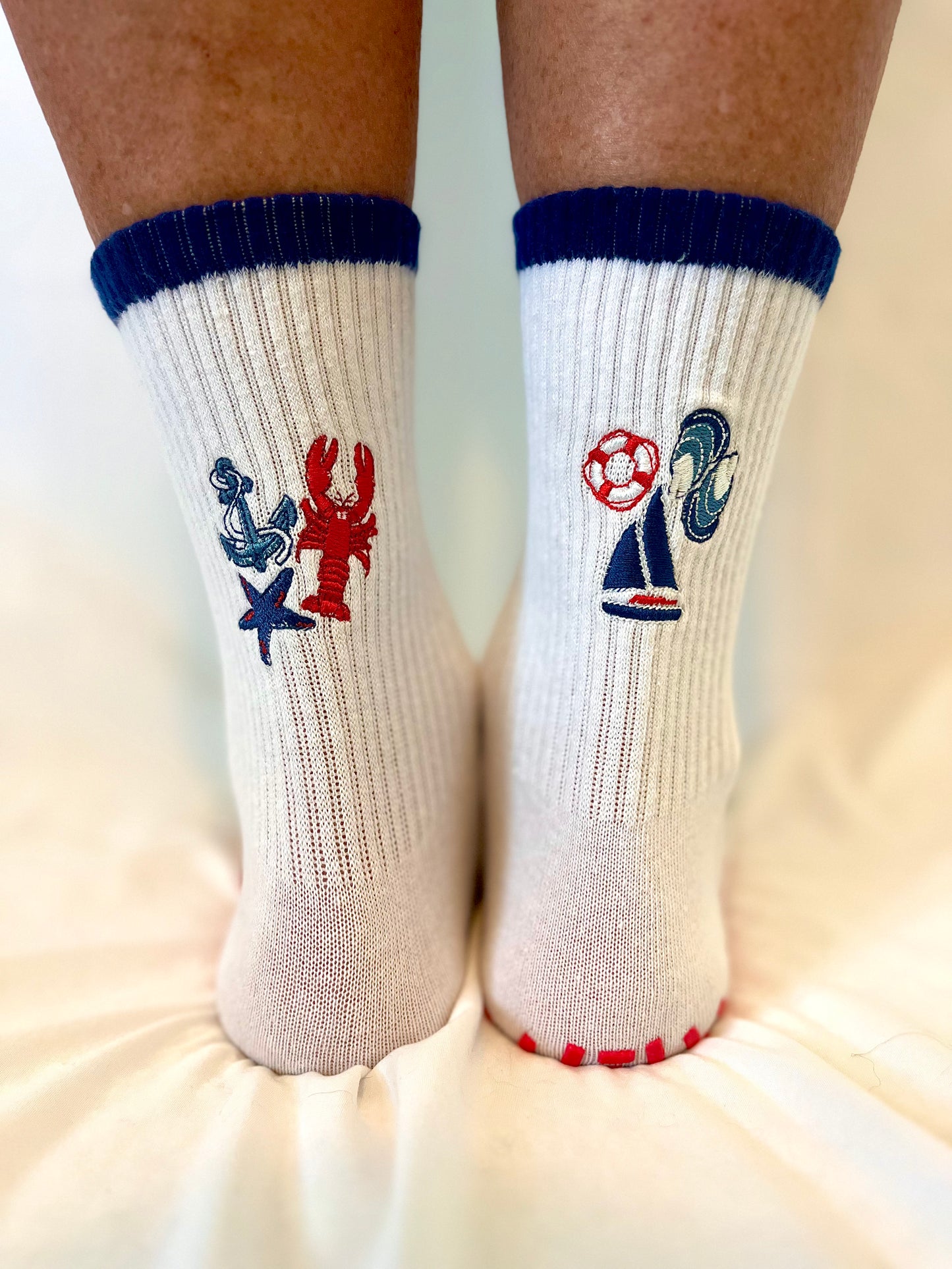 The Coast is Near | Pilates Socks